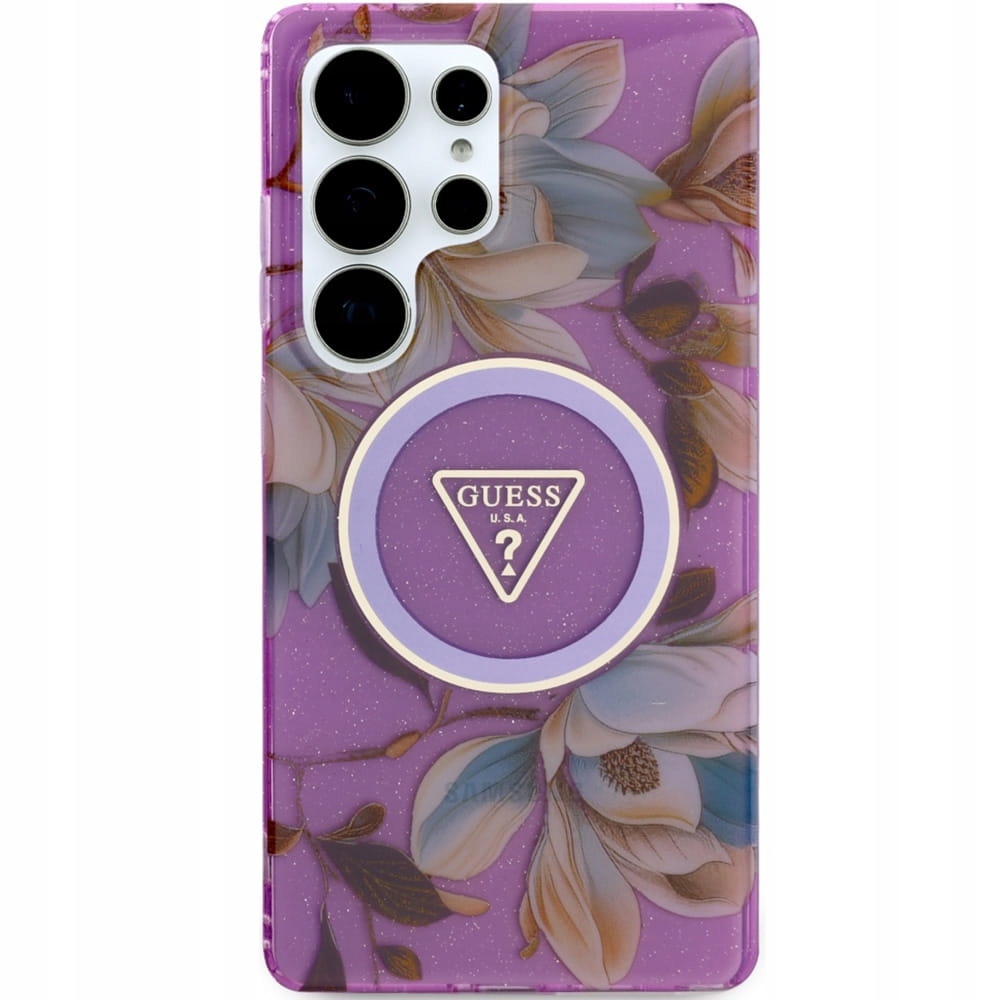 Pouzdro pro Galaxy S25 Ultra, pro MagSafe Guess módní kryt, odolné obal