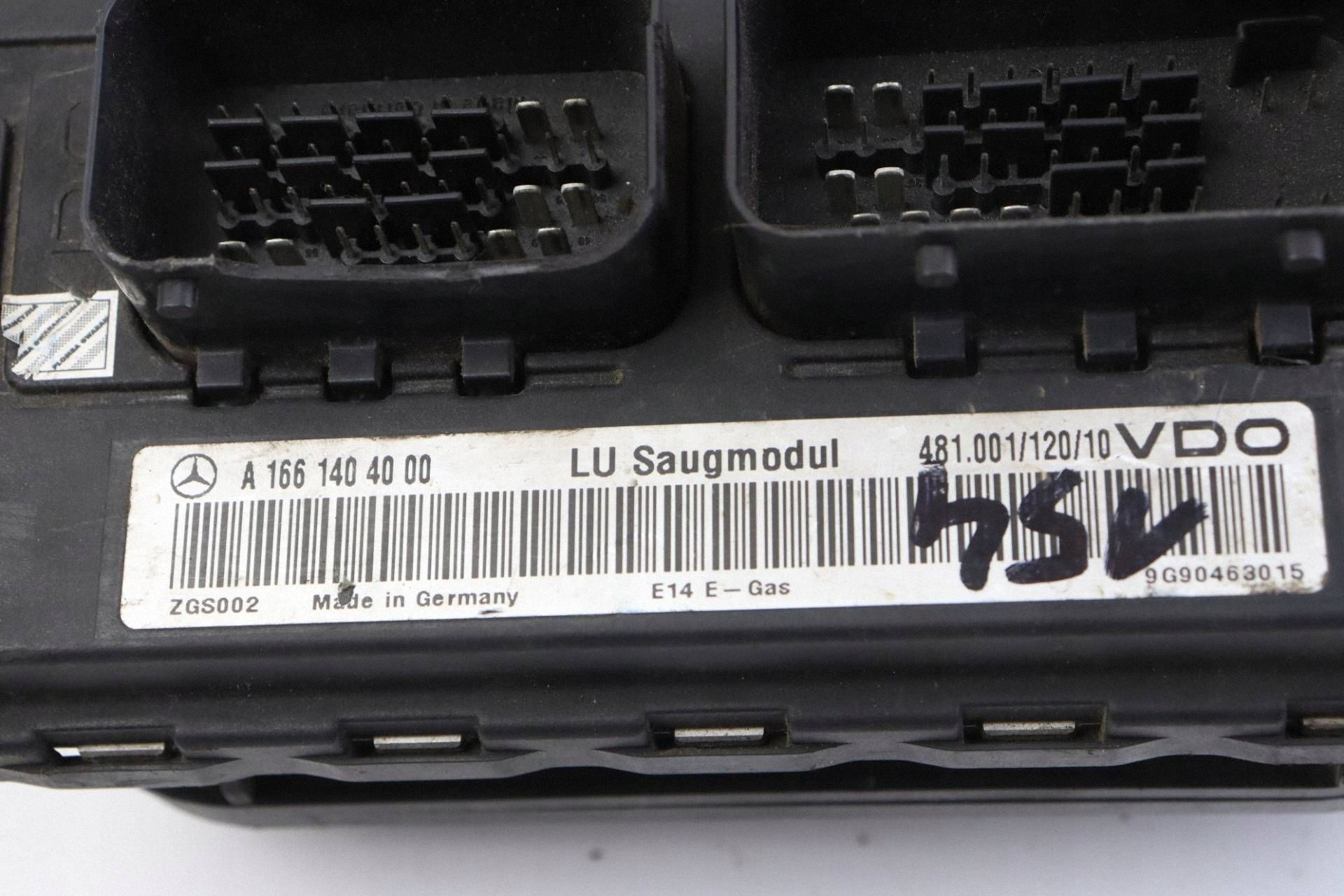 MERCEDES W168 modulo computer Motore 1.4 A1661404000 A0295453632