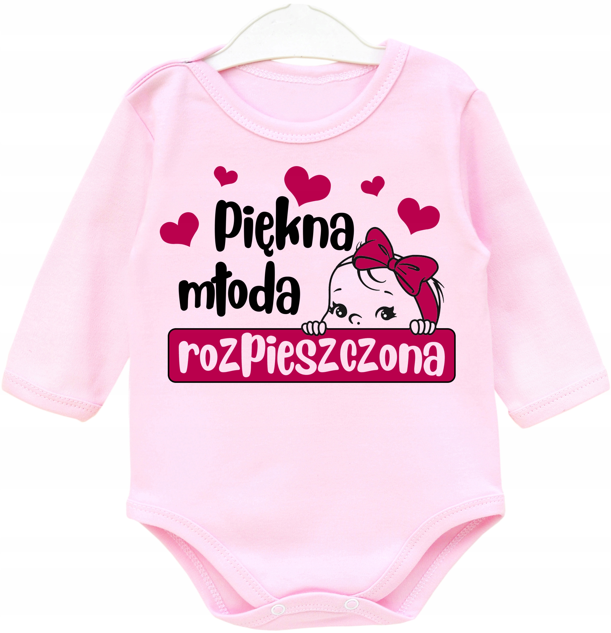 

Body dł rękaw Piękna młoda rozpieszczona r. 74