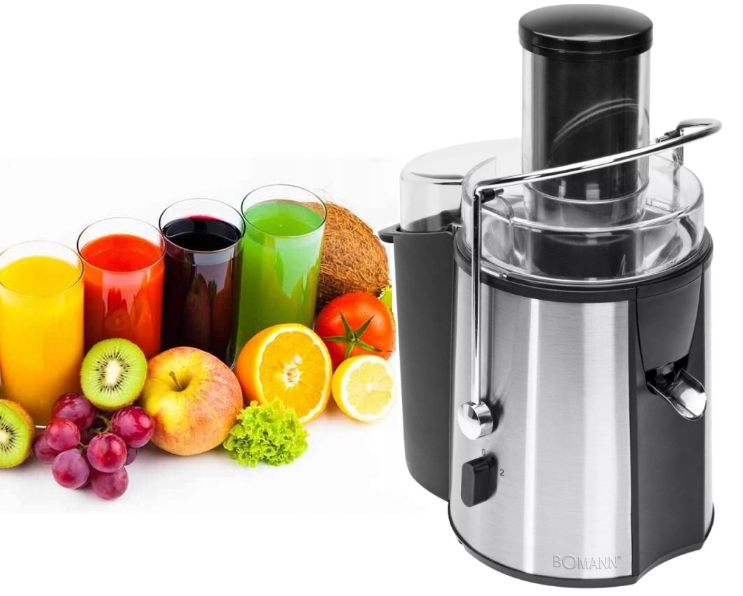 POTĘŻNA NIEMIECKA SOKOWIRÓWKA WYSOKOOBROTOWA WYCISKARKA CAŁE OWOCE 1000W EAN (GTIN) 4004470191714