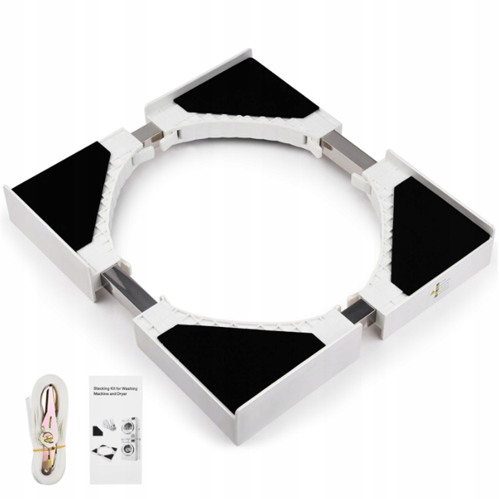 Uniwersalny Łącznik Pralki Suszarki Regulowany Z Półką Montaż Łatwy