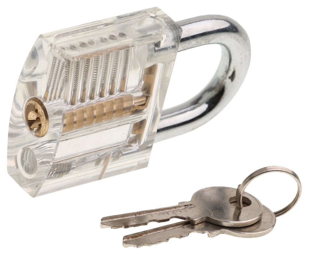 KŁÓDKA PRZEŹROCZYSTA 50 mm NA KLUCZ ZAMEK Marka XL-Tools