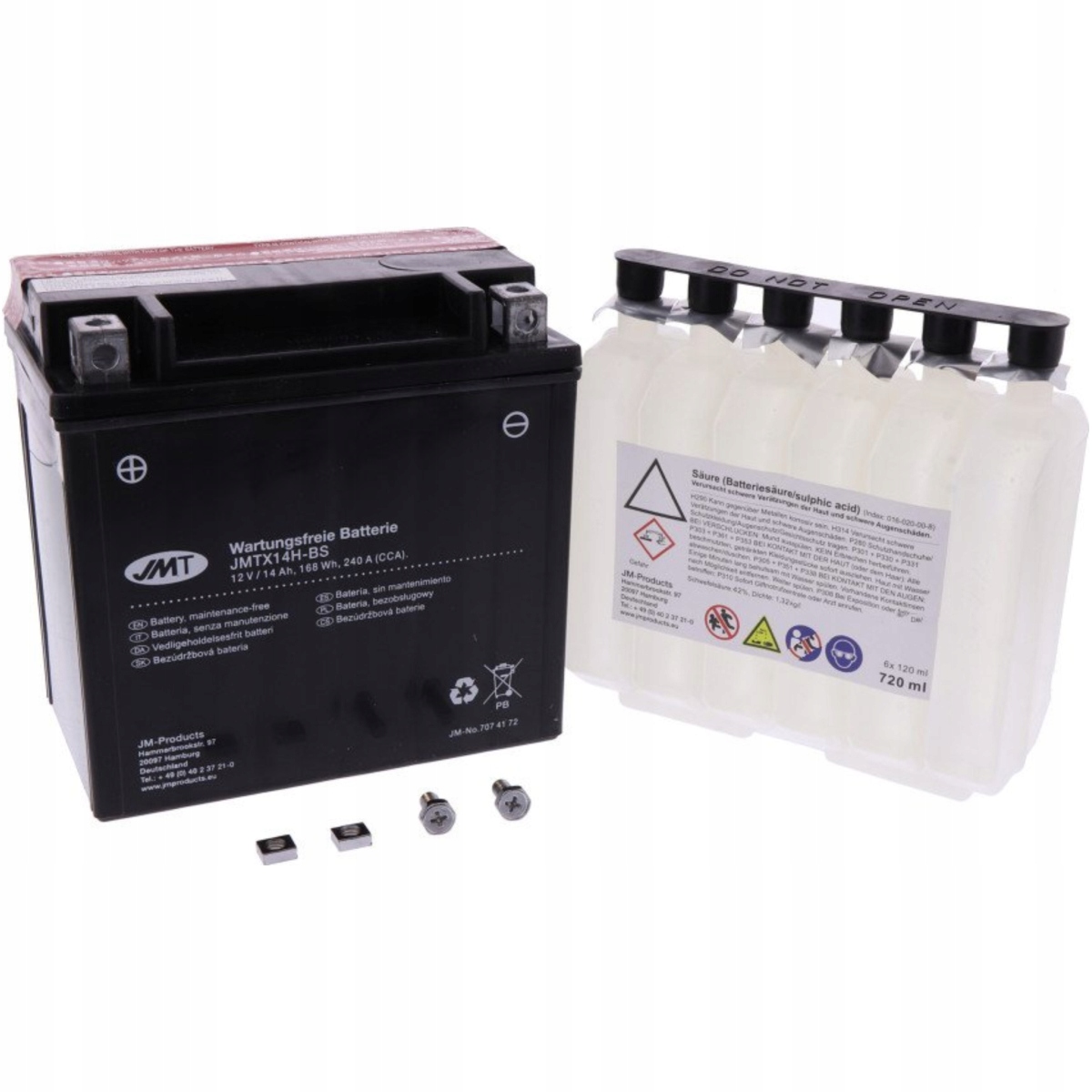 7074172 - Аккумулятор JMT BMW K 1200 S 2007