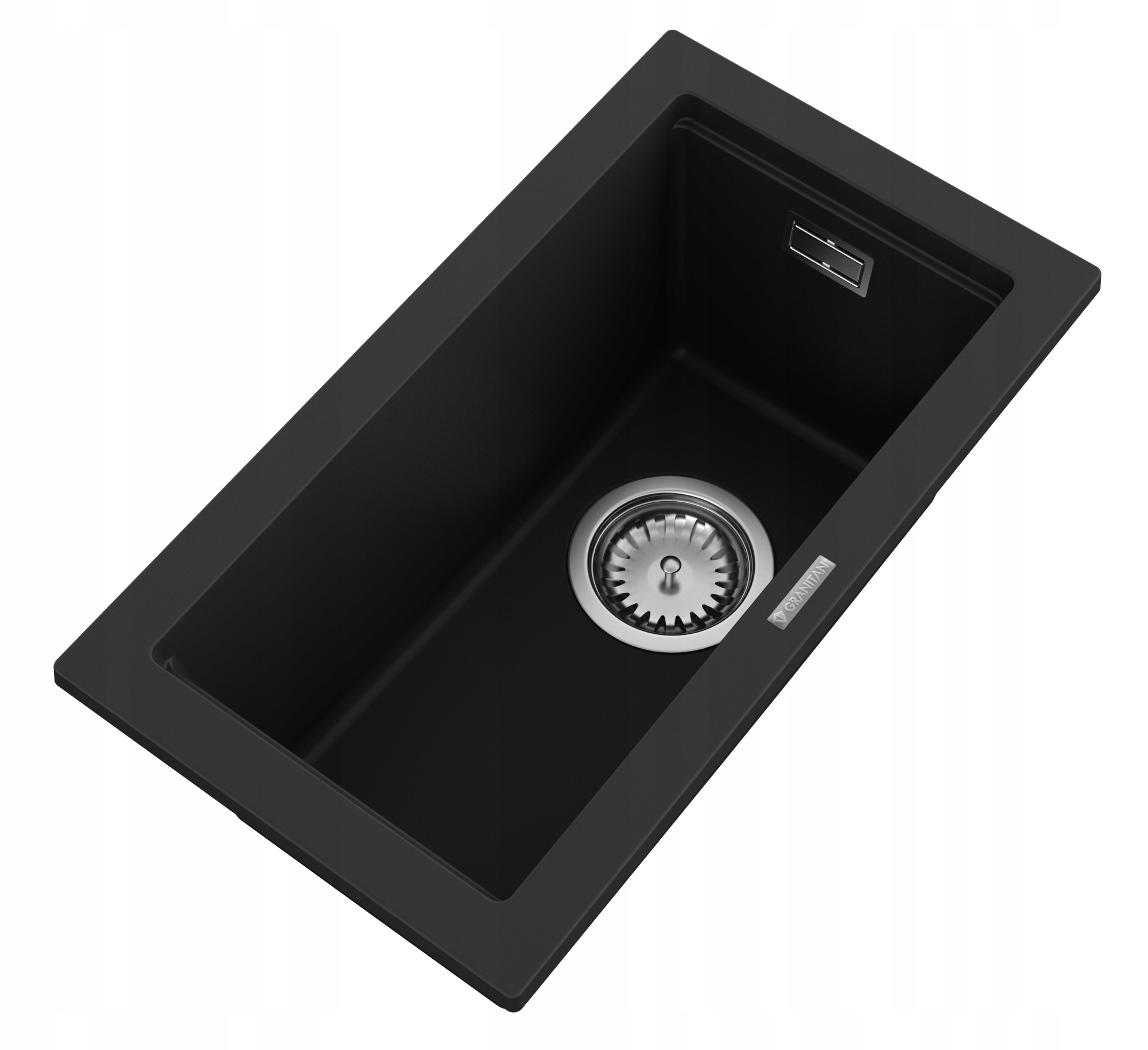 Granitový Drez S Úzkym Zaveseným Prepadom, Obdĺžniková Doska TUGA28