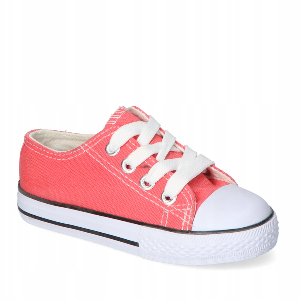 

Niskie trampki tenisówki dziecięce Różówe Melon 25