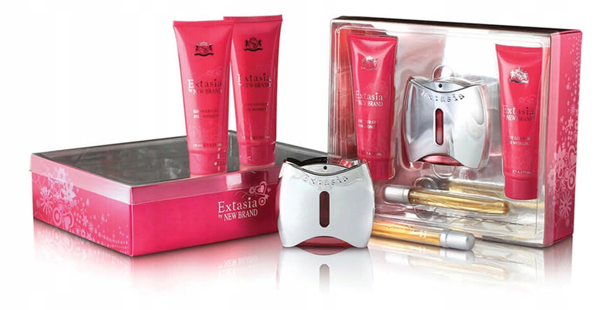 New Brand Extasia For Women Zestaw