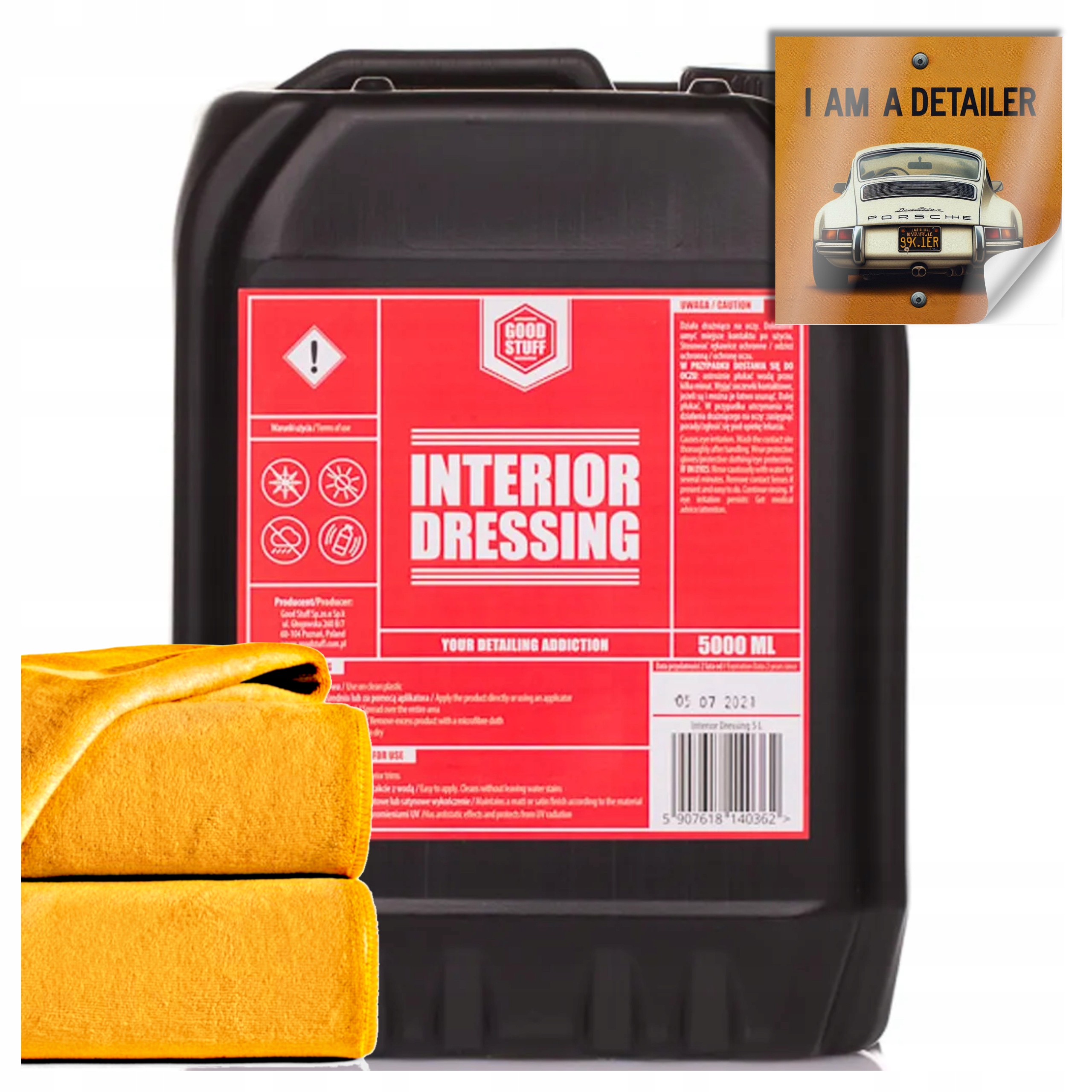 Good Stuff Interior Dressing Mat Matný Dressing na Plasty Autá 5000ml