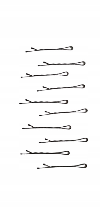 

Wsuwki do włosów 10 Szt karbowane czarne Baimei