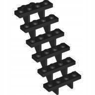 

Lego schody 7x4x6 czarne 1 szt 30134 Nowe