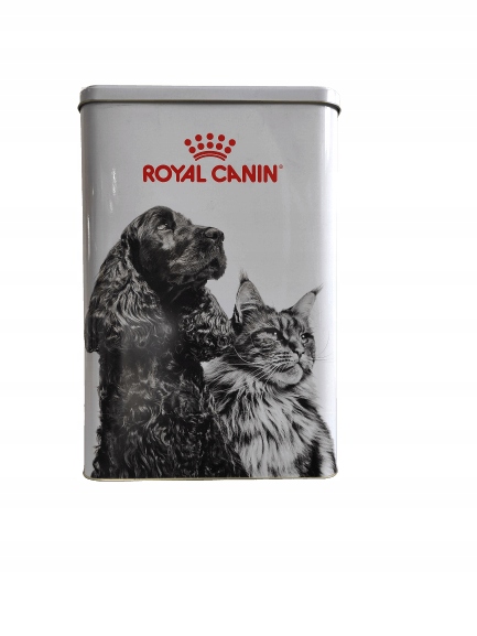 

Metalowa puszka na karmę Royal Canin
