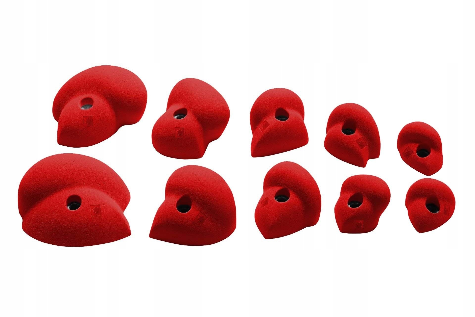 Ocun Holds Set 5 Jugs Red