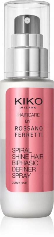 Kiko Milano Spiral Shine Hair Biphasic Definer Spray Kondicionér Ve Spreji 45 ML