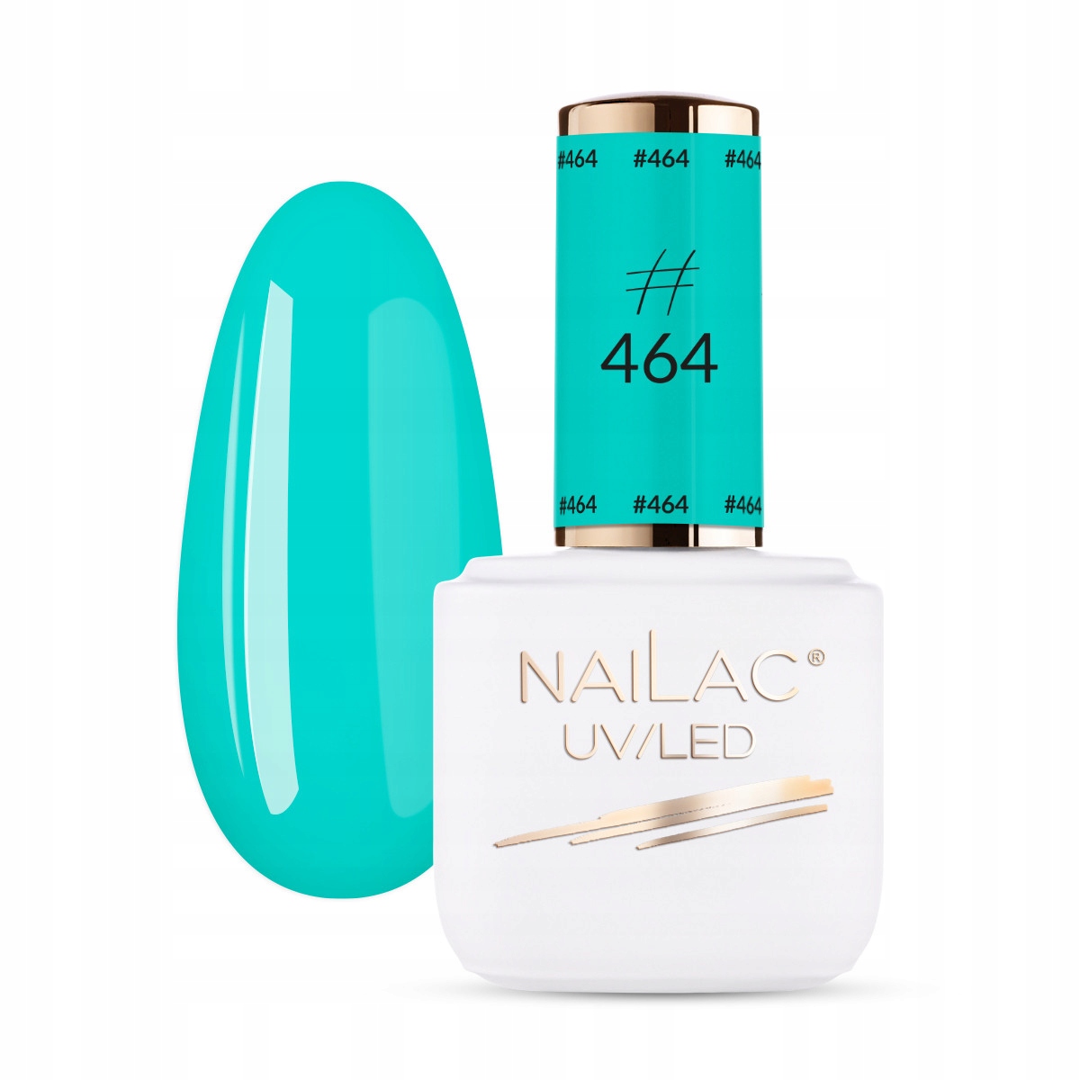 

#464 Lakier hybrydowy 7ml NaiLac