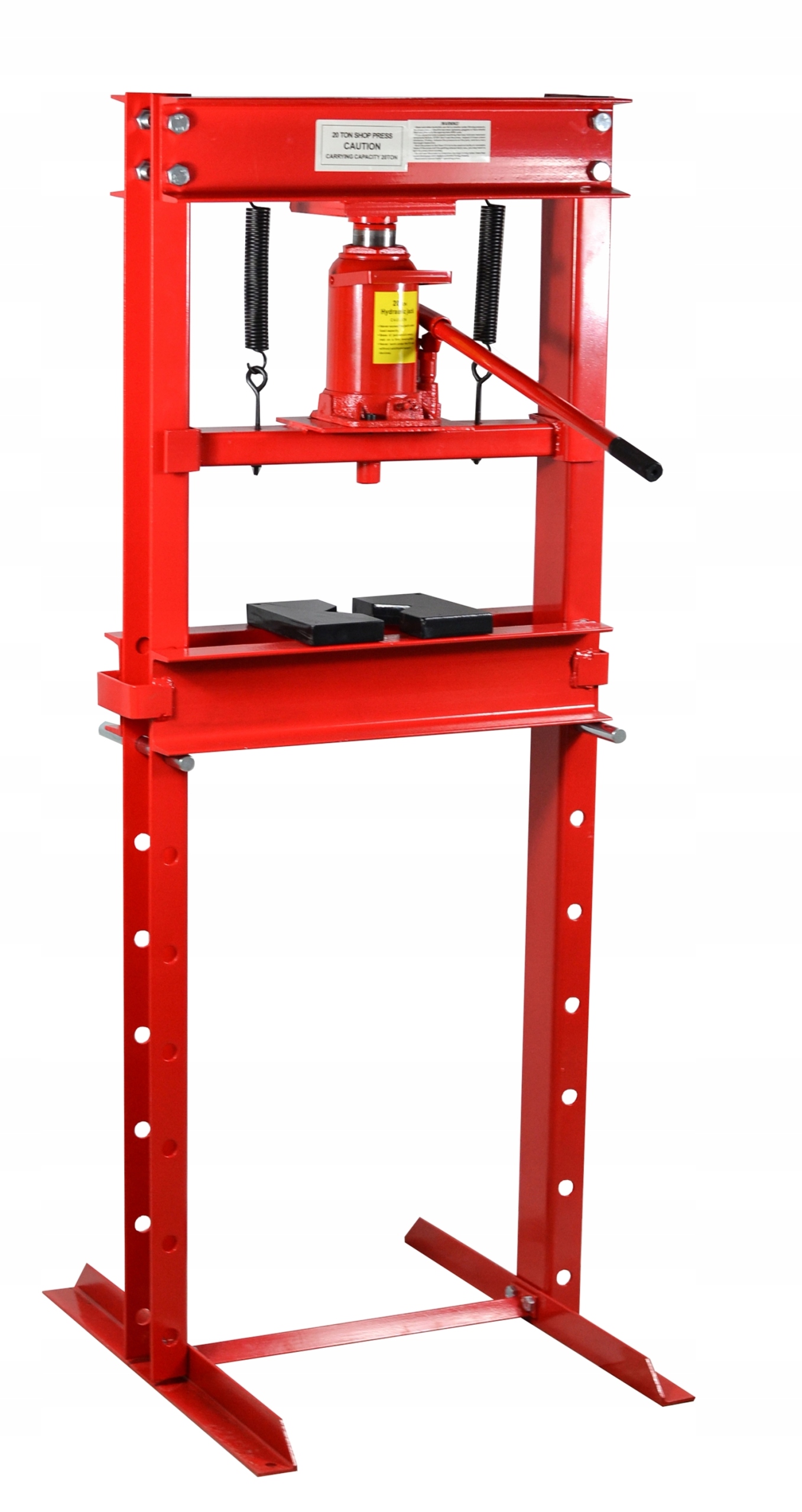 PRASA 20T 20TON HYDRAULICZNA WARSZTATOWA 2xPLYTA Maximum pressure force 20 t