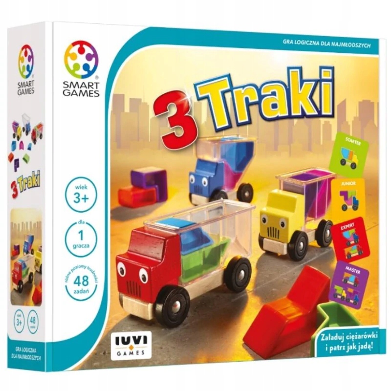 Smart Games Gra 3 Traki (pl) Iuvi Games