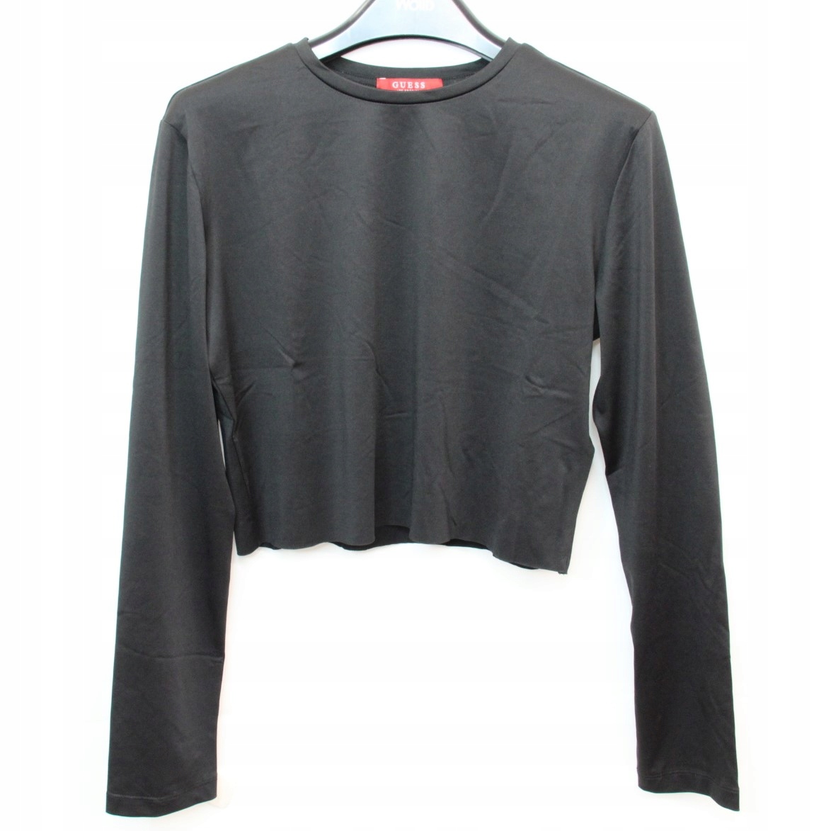 GUESS TOP CZARNY Z LOGO DŁUGI RĘKAW S 0A8G3_A* Marka Guess