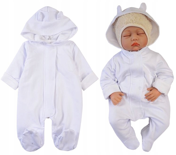 ARTEX KOMBINEZON WIOSNA LATO JESIEŃ BIEL 80 L67C