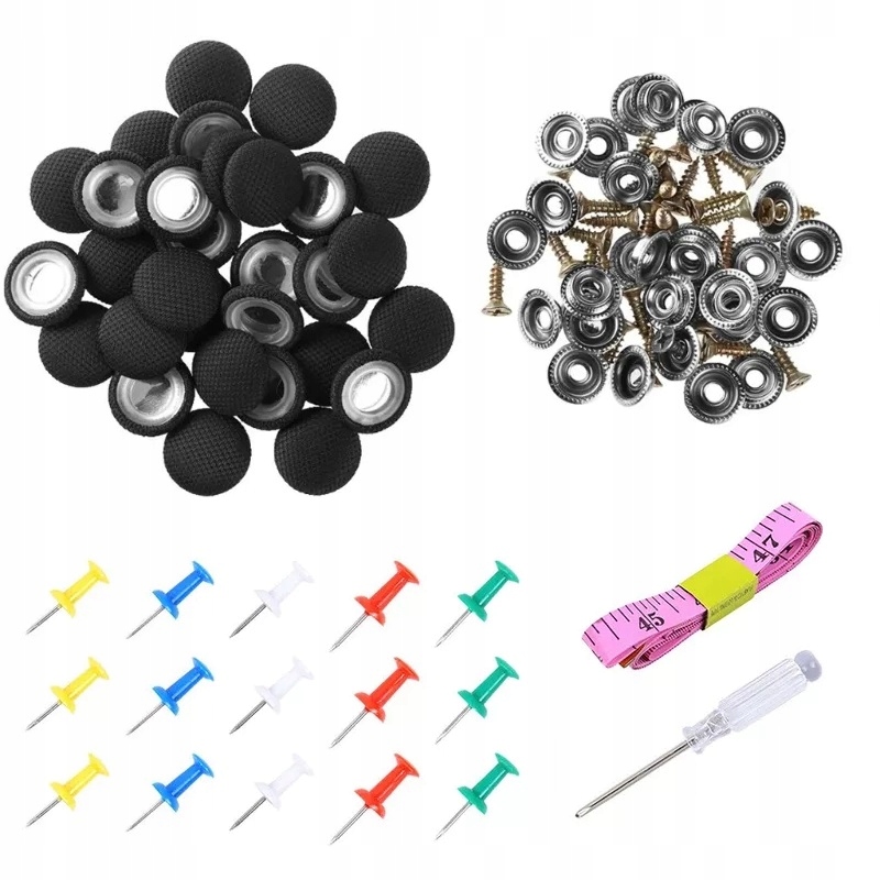 Zestaw do naprawy podsufitki samochodowej 70 SZT EAN (GTIN) 683489483368