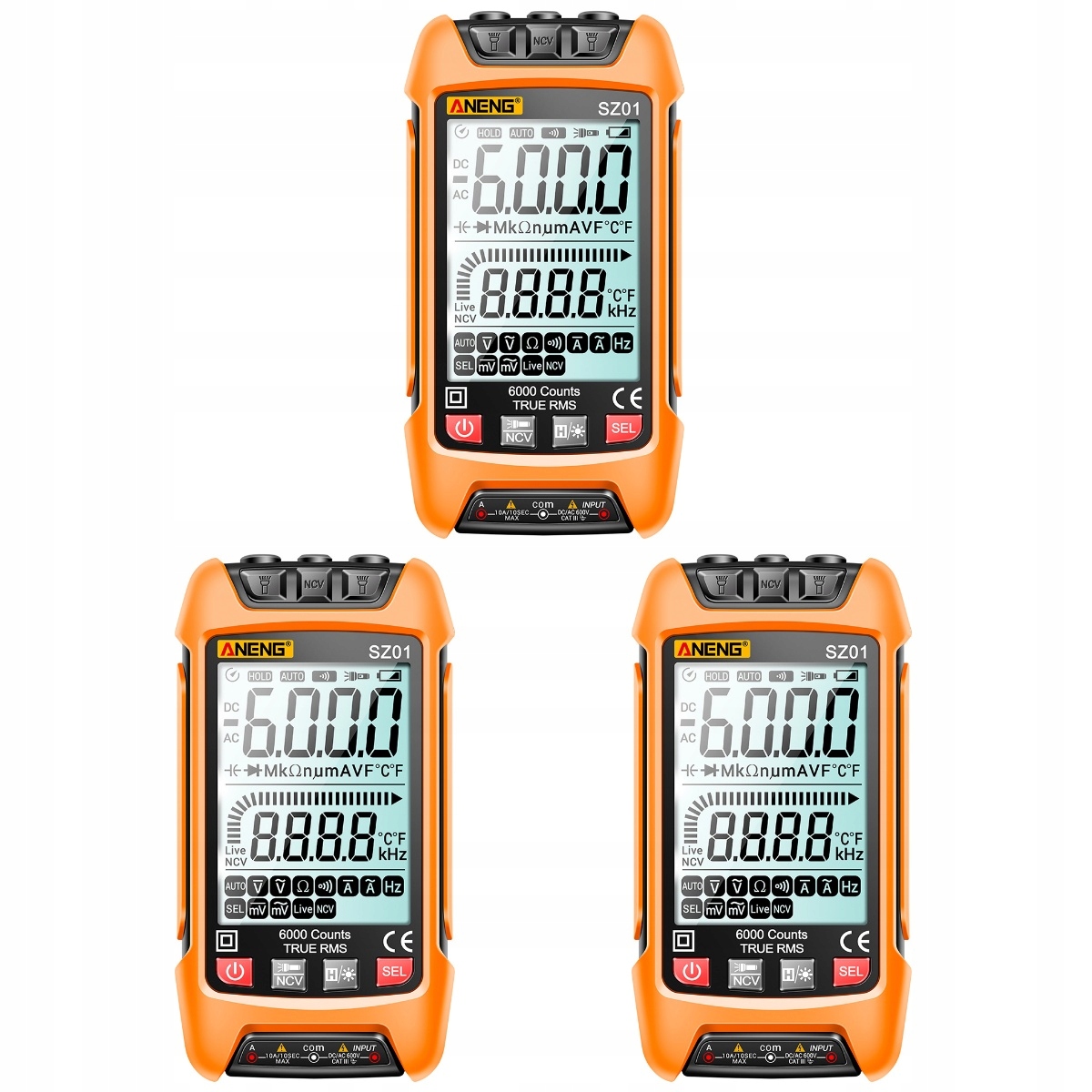 3 шт. опір тесту цифрового мультиметра Ncv