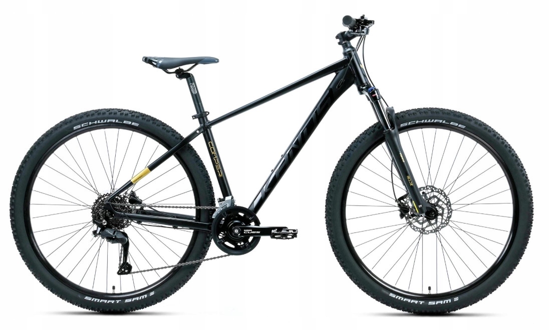Rower Mtb Kands Comp-er Cues rama 23 cale koło 29 " czarno-złoty