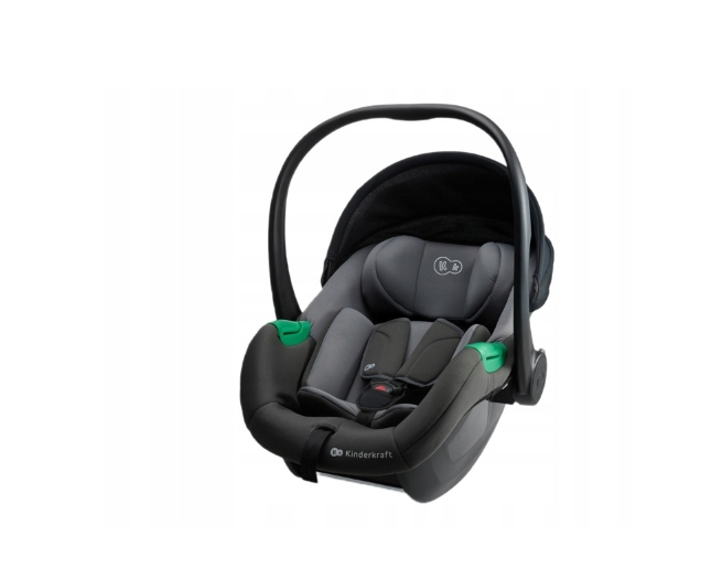 Fotelik samochodowy Kinderkraft Mink Pro 2 i-Size 40-87 cm (0-13 kg) Szary
