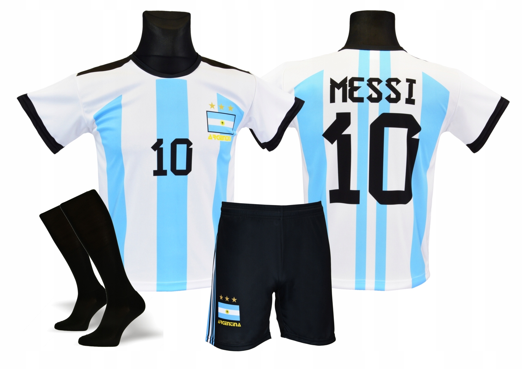

Messi koszulka spodenki getry Argentyna rozm. 122
