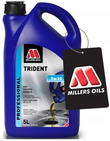 Olej Silnikowy Półsyntetyczny Millers Oils Trident 5W-30 5W30 5L
