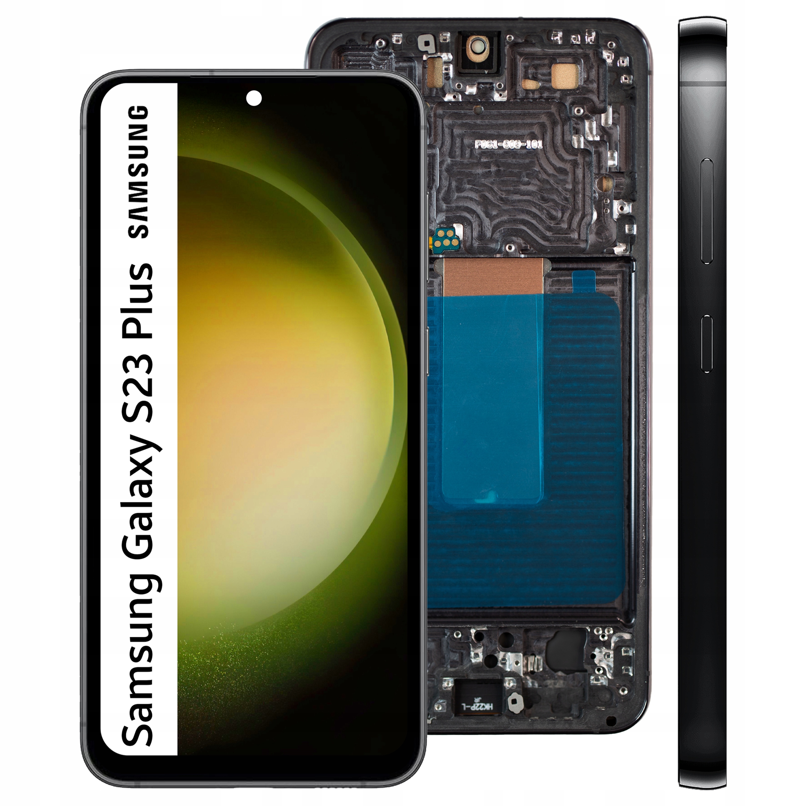 Displej s rámčekom pre Galaxy S23+ Incell Display Panel LCD Phantom Black