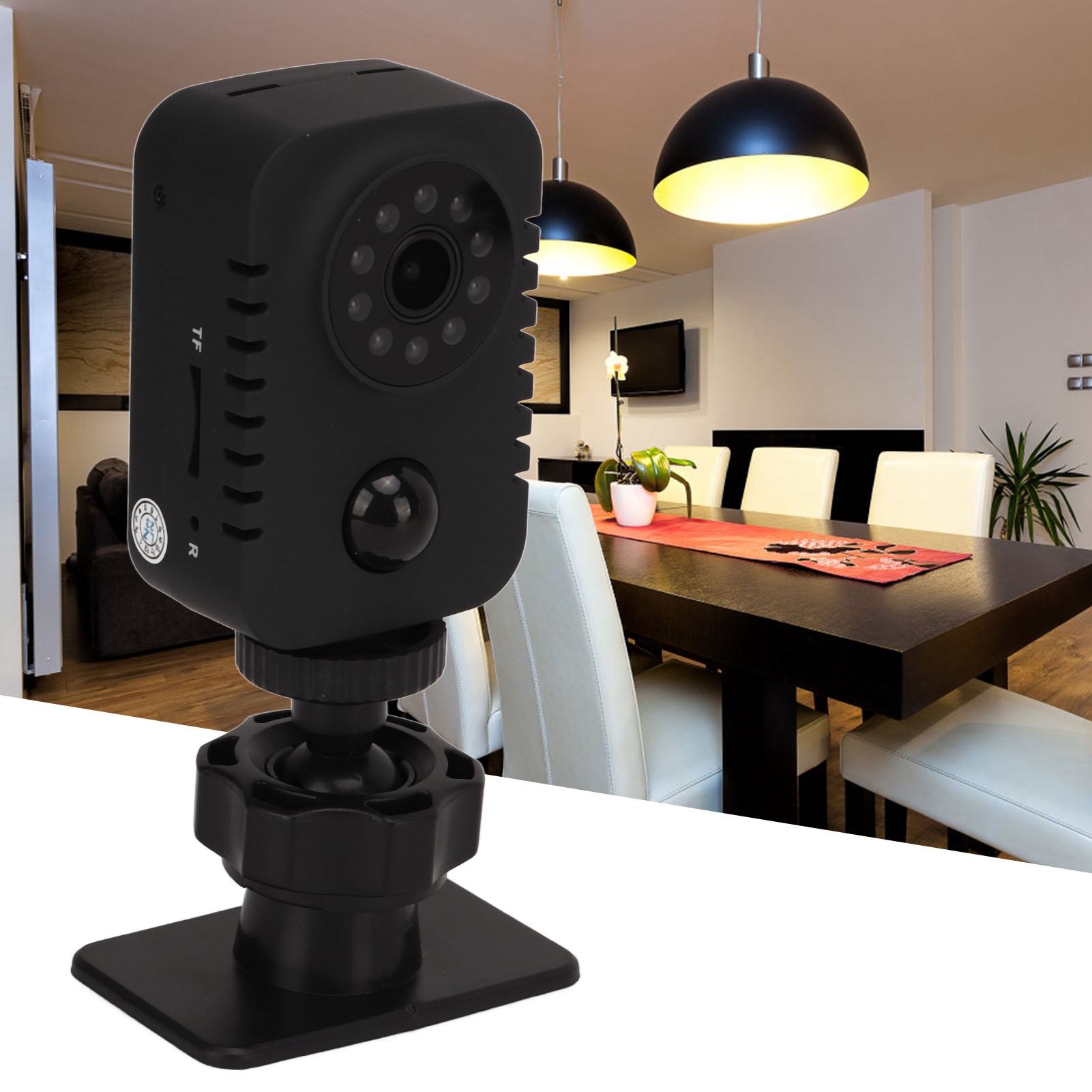 Mini Špionážní Kamera Full Hd Pir Detekce
