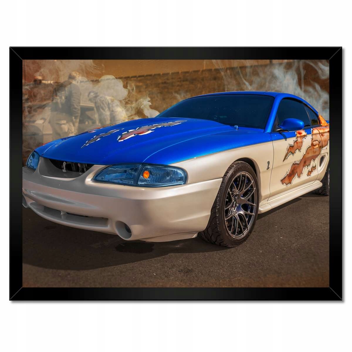 Plakáty v rámu 40x30 Ford Svt Mustang Cobra