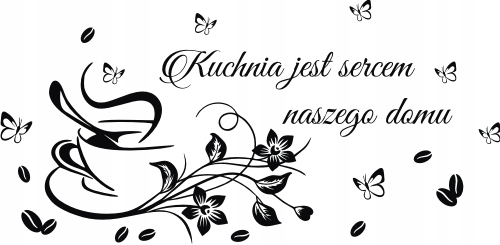 

Naklejka na ścianę kuchnia jest sercem domu 133