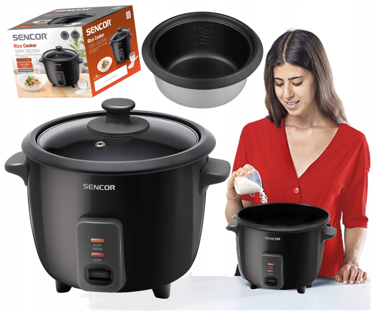 Rýžovar Sencor Černý S Dárkem Zdarma