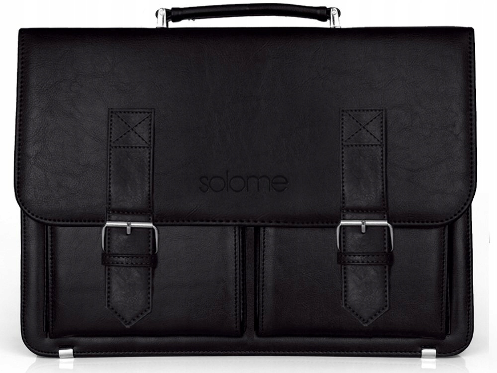 CZARNA AKTÓWKA TECZKA NA DOKUMENTY SOLOME BOSTON