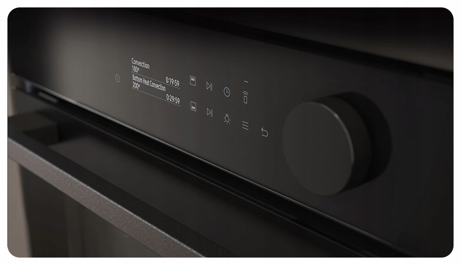 Piekarnik parowy SAMSUNG NV7B5645TAK 76l DualCook Model NV7B5645TAK