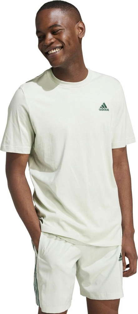 Tričko Pánské Adidas Essentials Single Jersey Embroidered Small Logo r XL