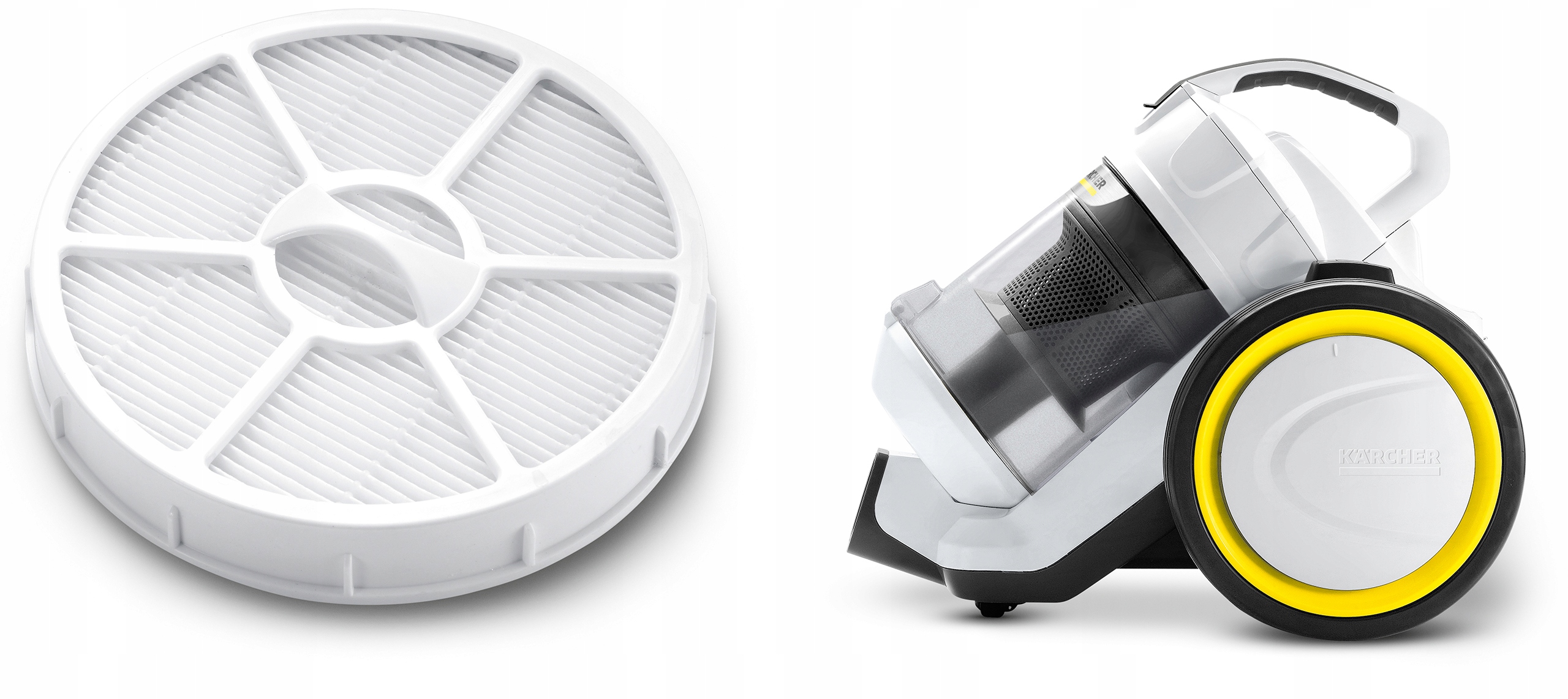 KARCHER VC3 ODKURZACZ CYKLONOWY DOMOWY MEGA ZESTAW Moc 700 W