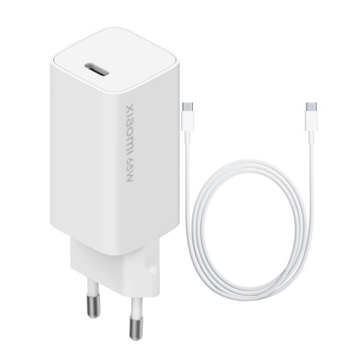 

Xiaomi Szybka Ładowarka 65W GaN + Kabel Usb Type C