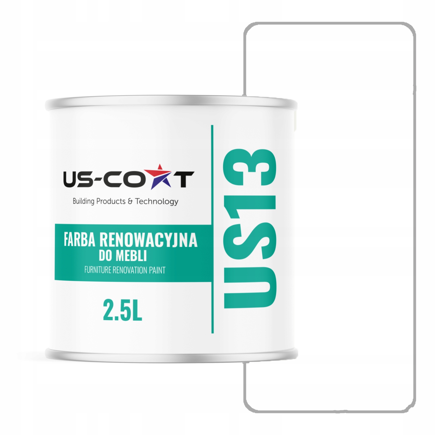 Farba Na Kuchynský Nábytok Na Prednej Strane Skriniek Biela Cestná Ral 9016 Polomatná 2,5 L