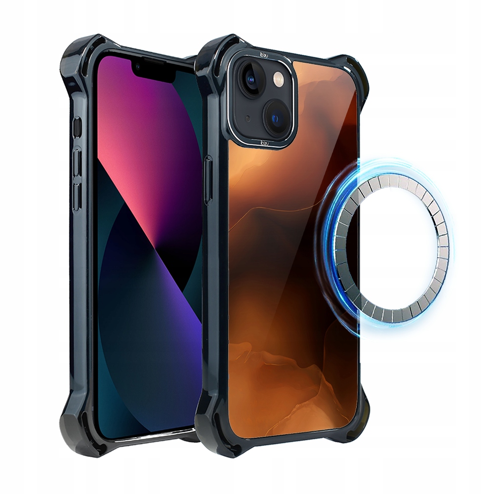 Pouzdro pro iPhone 13 Ibizu DropGuard Ultra s MagSafe, Mars Sunset
