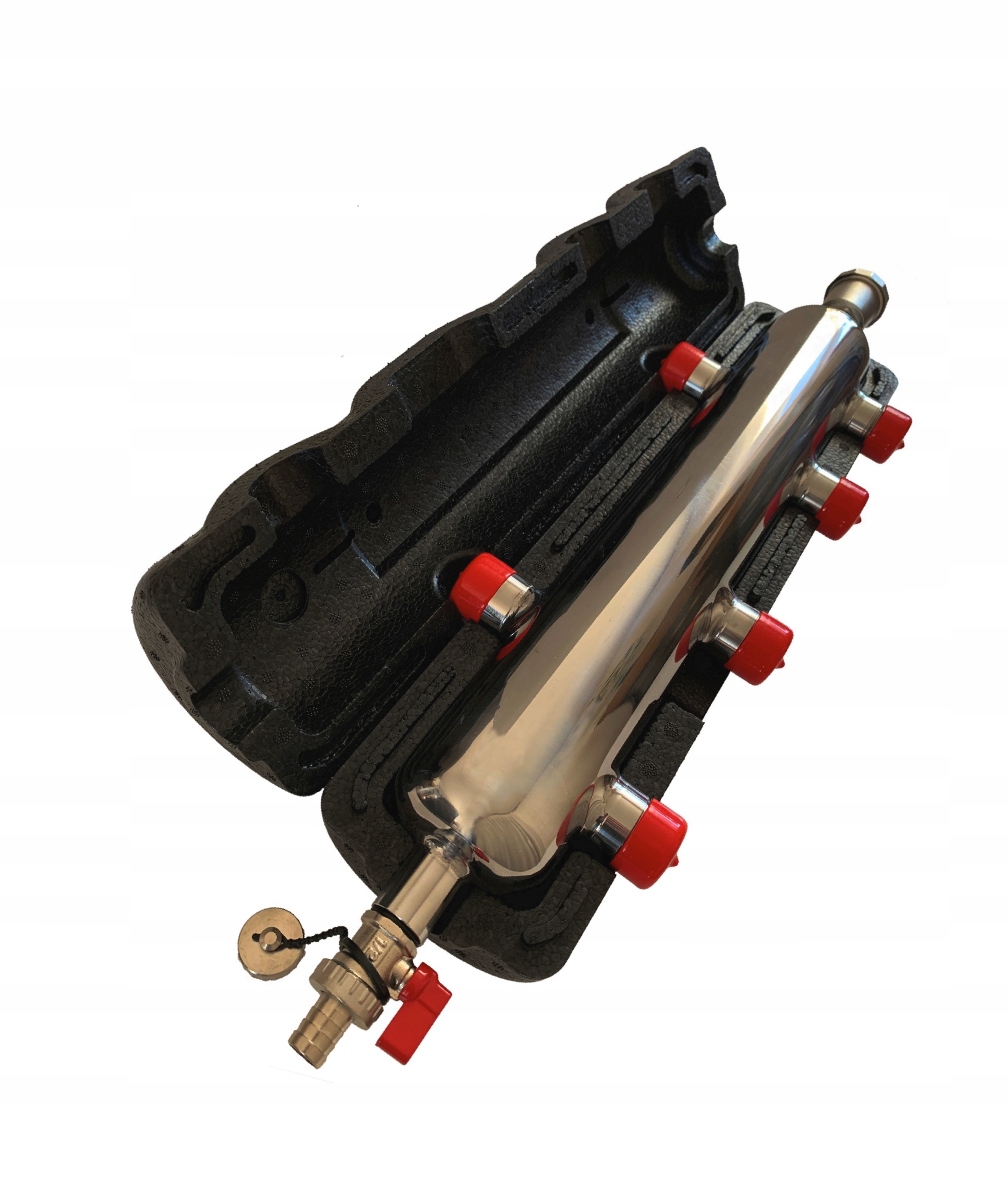 Zateplená Hydraulická Spojka 6x1" Nerezová Oceľ Bw-tech