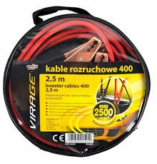 

Moje Auto Kable Rozruchowe 400A 2,5m Etui