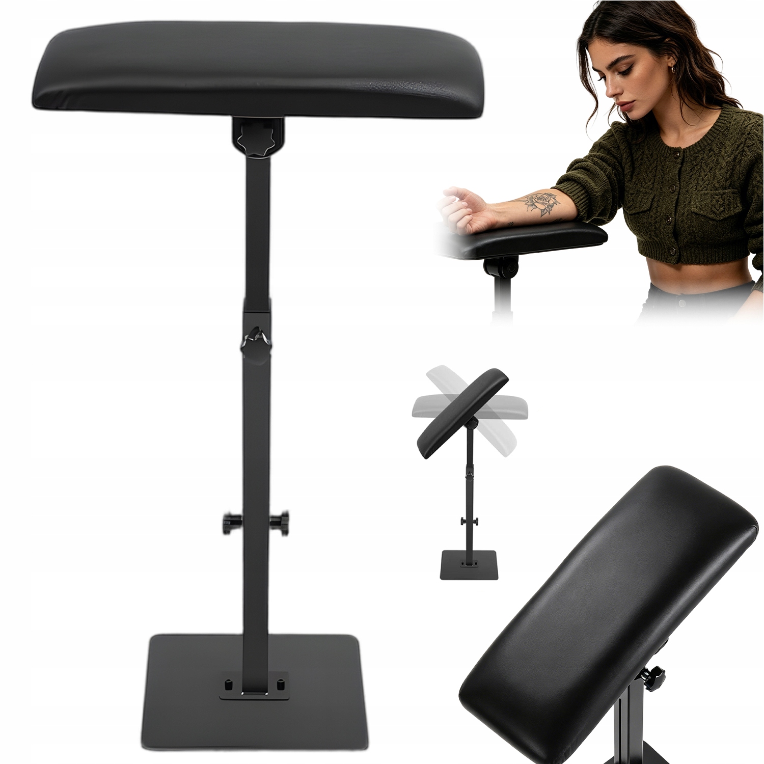 Regulovatelná Loketní Opěrka S Podstavcem Na Tetování Kosmetická Opěrka Arm Rest