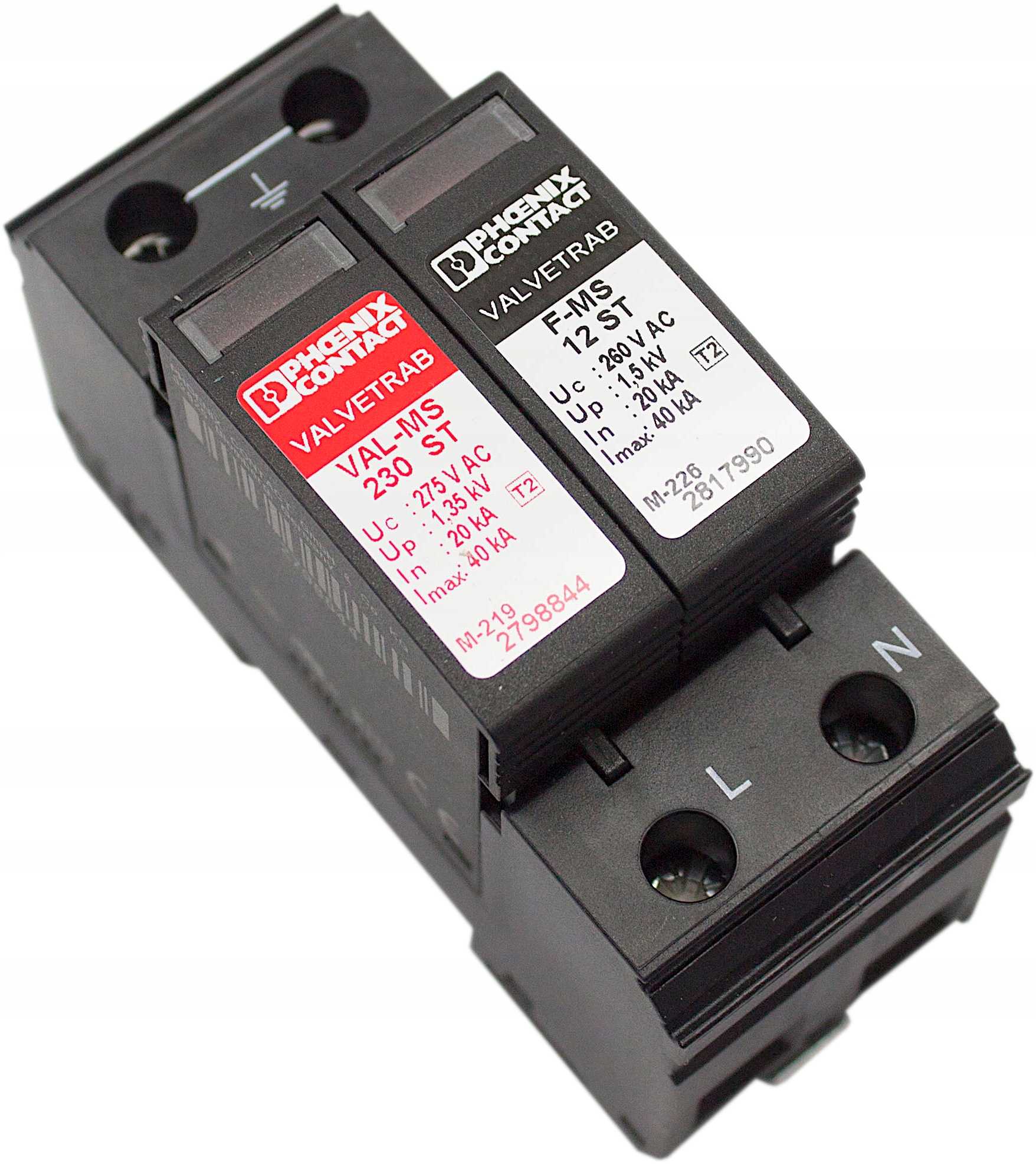 

Ogranicznik Przepięć C 2P Ac 275V Val-ms 2804429