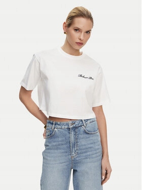 Balmain T-Shirt Damskie biały DF1EE020BC78