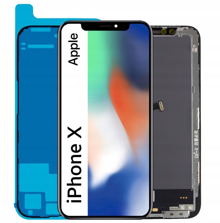 Displej pro iPhone X Gx Oled 1:1 A1865 LCD displej Rámeček Bonus Těsnění