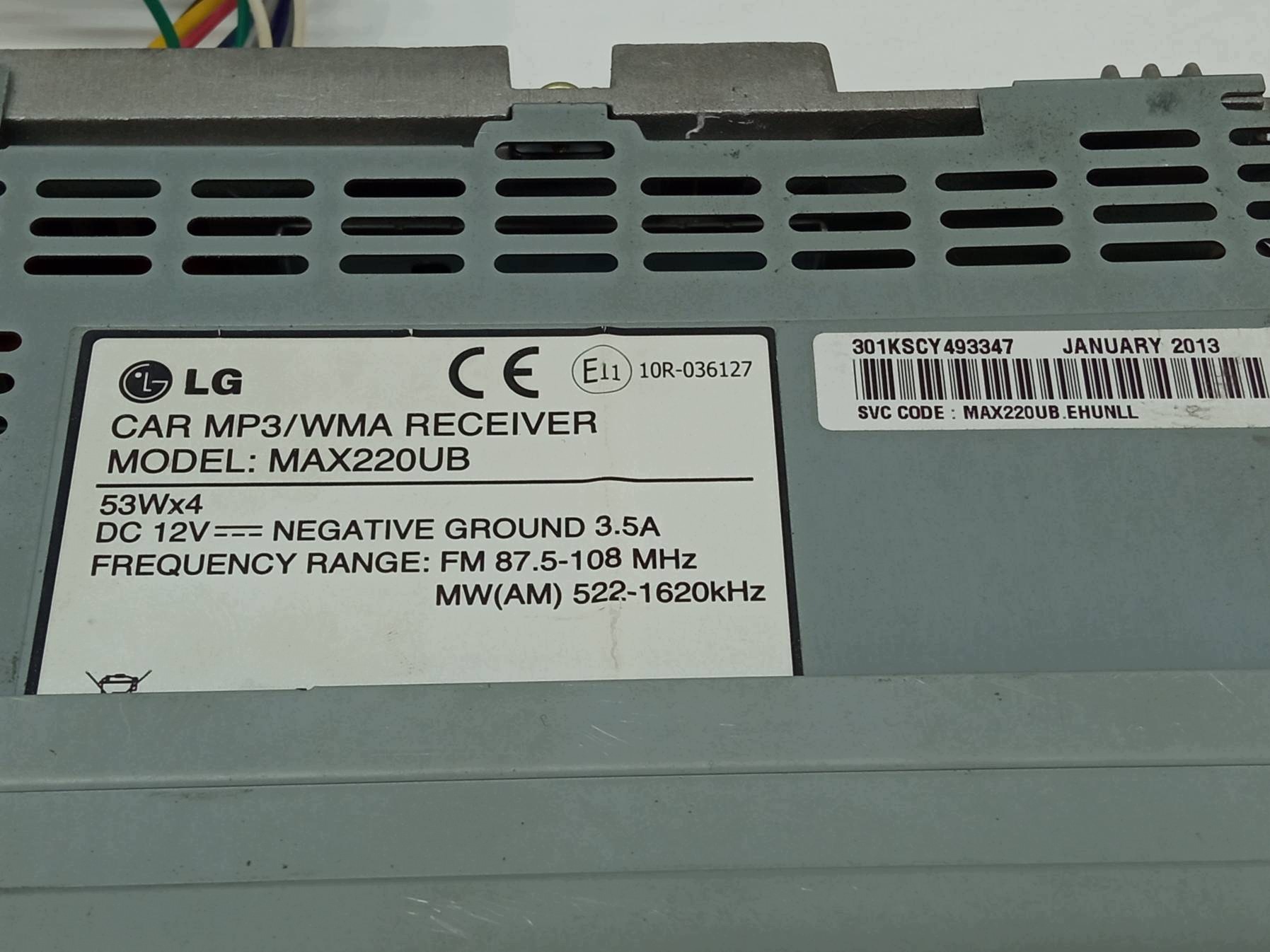 RADIO LG MAX220UB Skoda Fabia e (1999-2007)