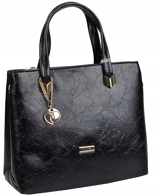 MICUSSI TOREBKA damska KUFEREK do ręki pasek modny eko skóra