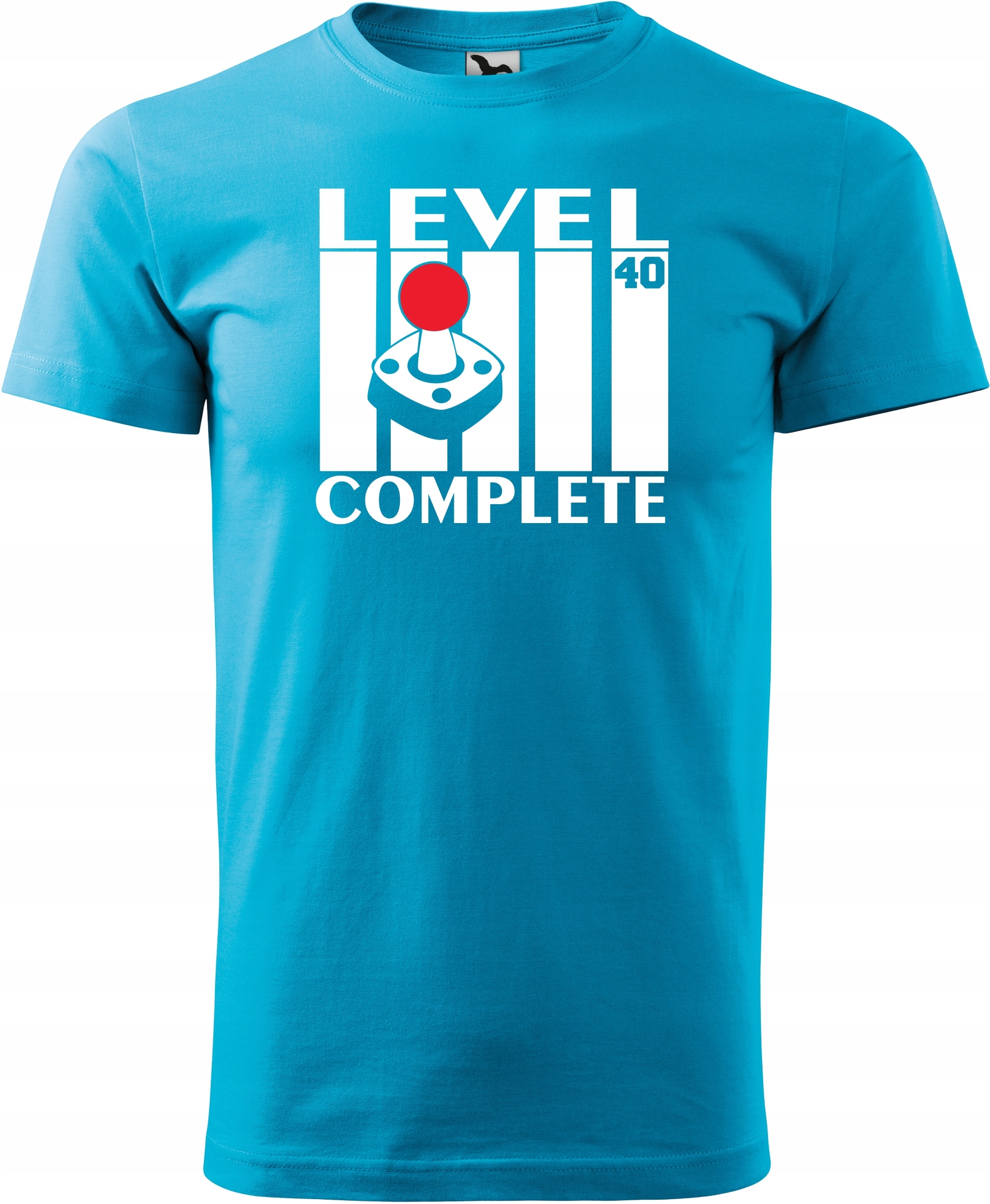 

Prezent 40 Urodziny Level Complete Koszulka Męska