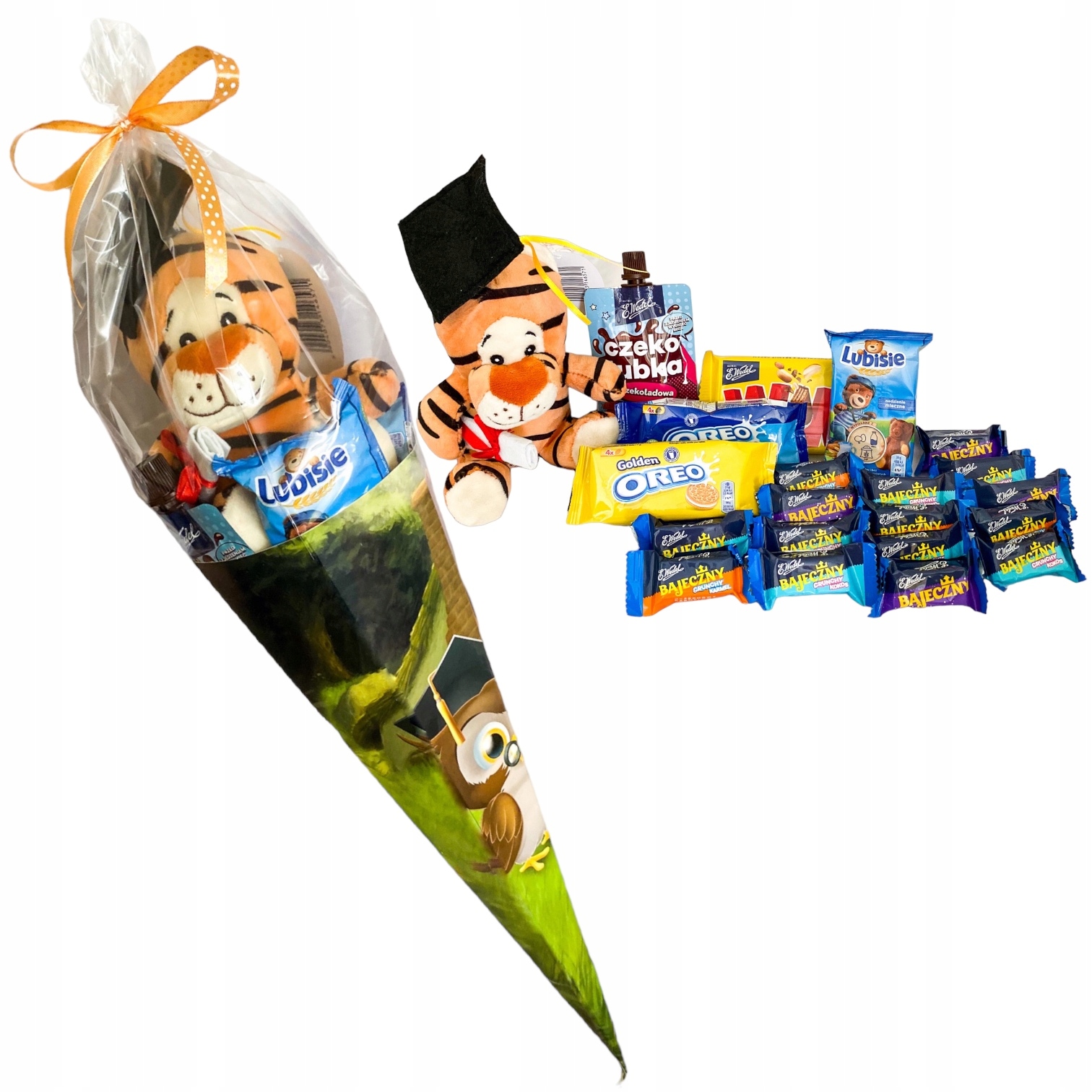 na Rozpoczęcie Roku Szkolnego Rozpoczęcie Róg obfitości słodycze