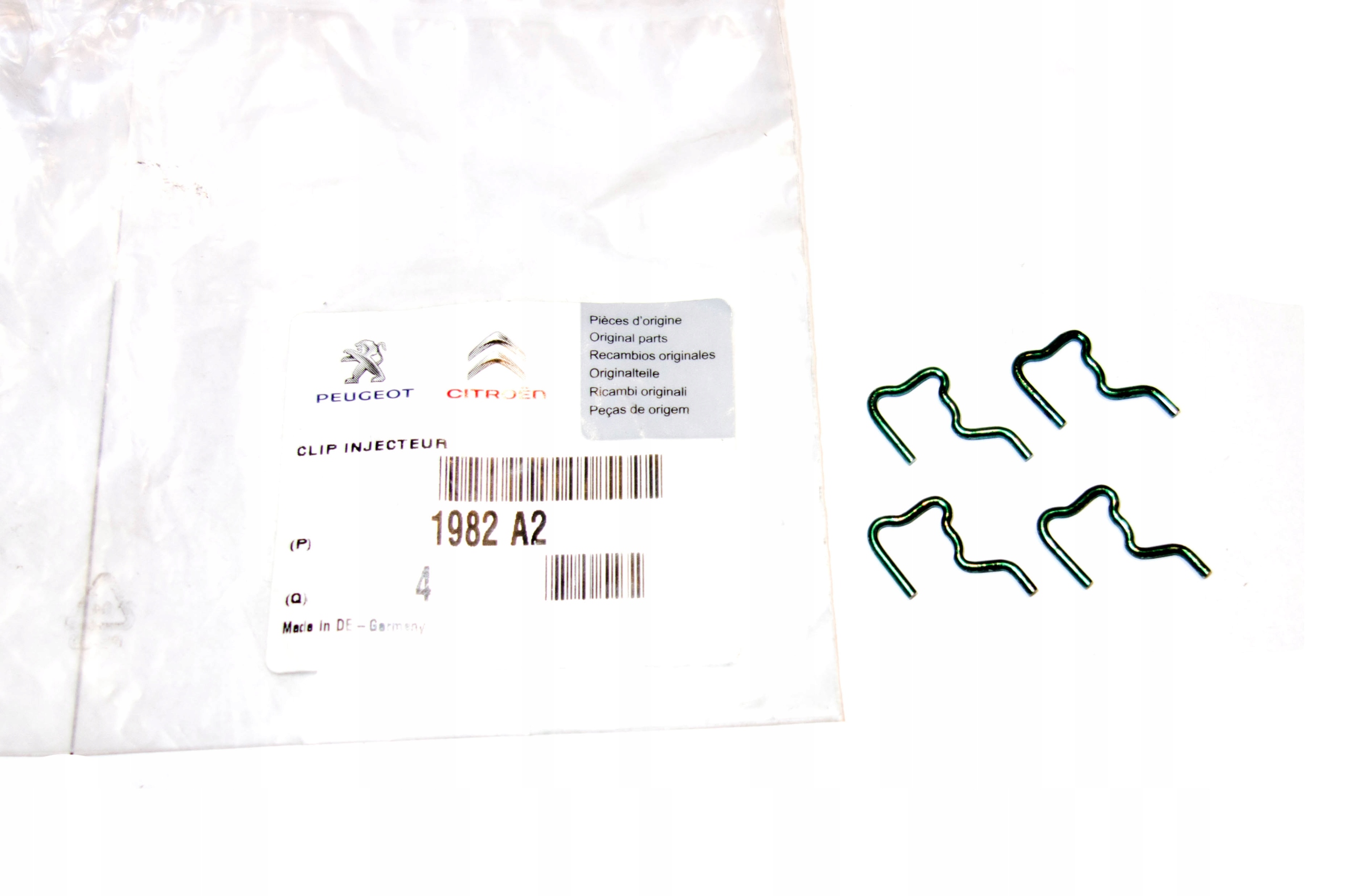 ZAWLECZKA SPINKA WTRYSKIWACZA PSA 2.0 HDi 1982A2